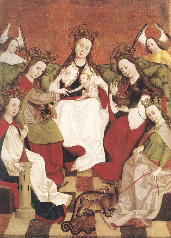 Marriage of Saint Catherine, unknow artist